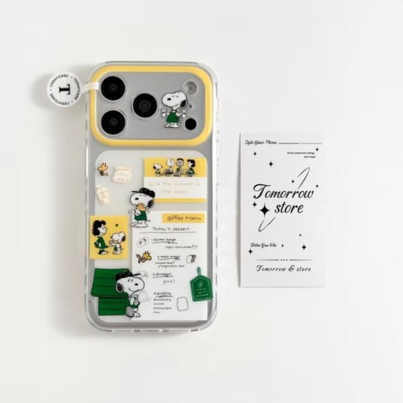 Phone Accessories From China - Casing Ponsel Snoopy Seri Bertema Catatan