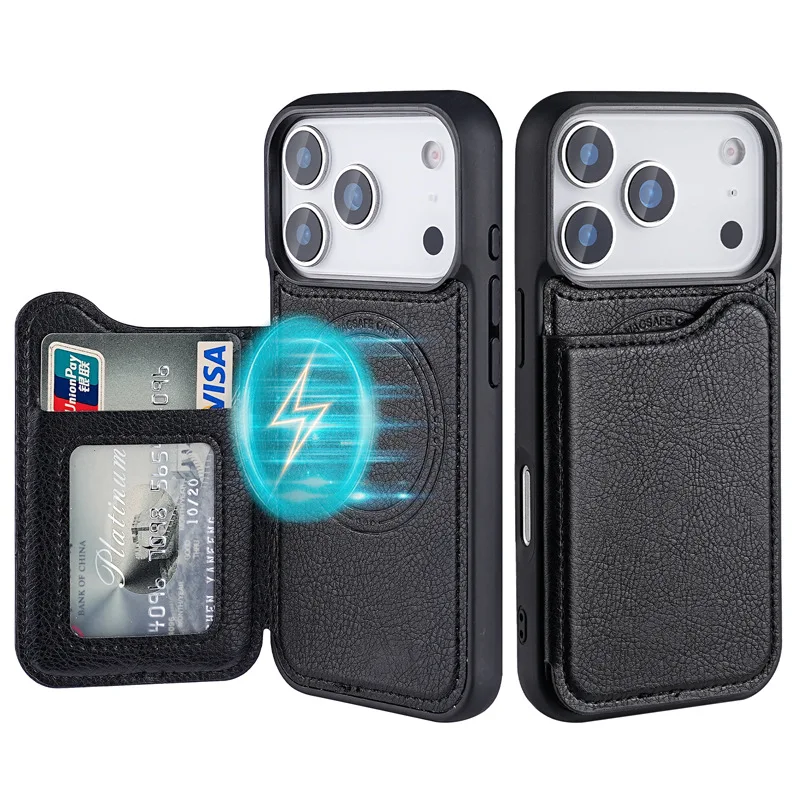 Phone Accessories Hippers - Casing Ponsel Dompet Kulit Lipat Magnetik