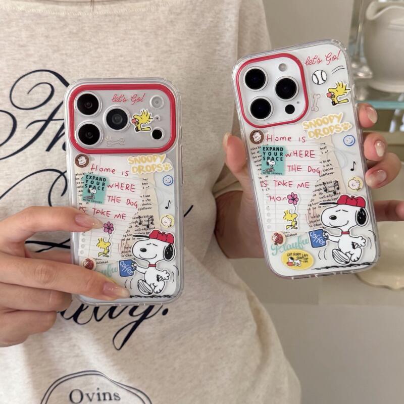 Phone Accessories From China - Casing Ponsel Snoopy Kawaii Graffiti Seri