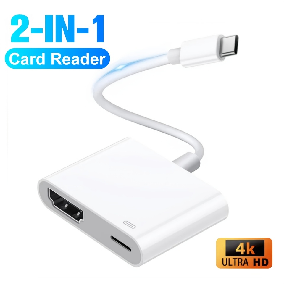 Hdmi Phone Adapter - Adaptor AV Digital Tipe-C, Konverter Video