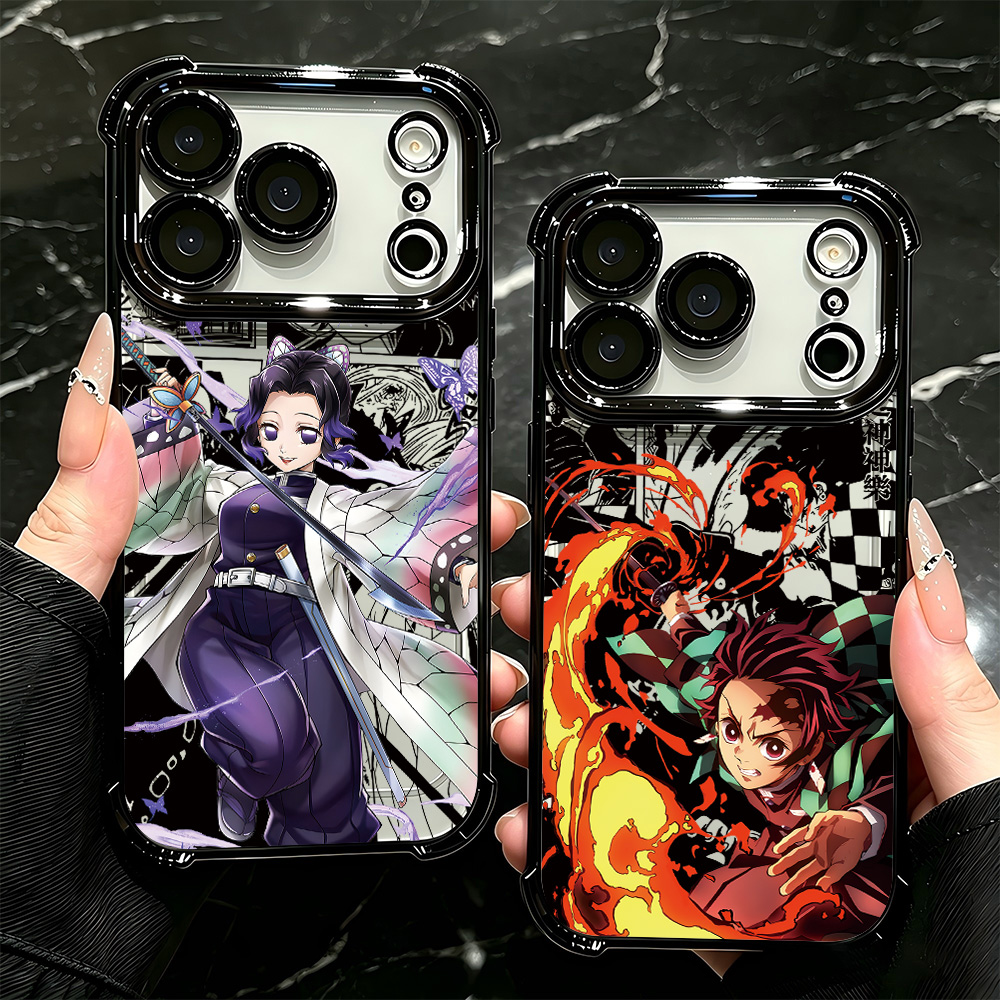 Phone Accessories Demon Slayer - Casing Ponsel Berlapis untuk Google Pixel