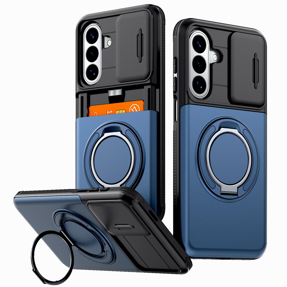 Phone Accessories Ring Holder - Casing Magnetik Armor Untuk Samsung Galaxy
