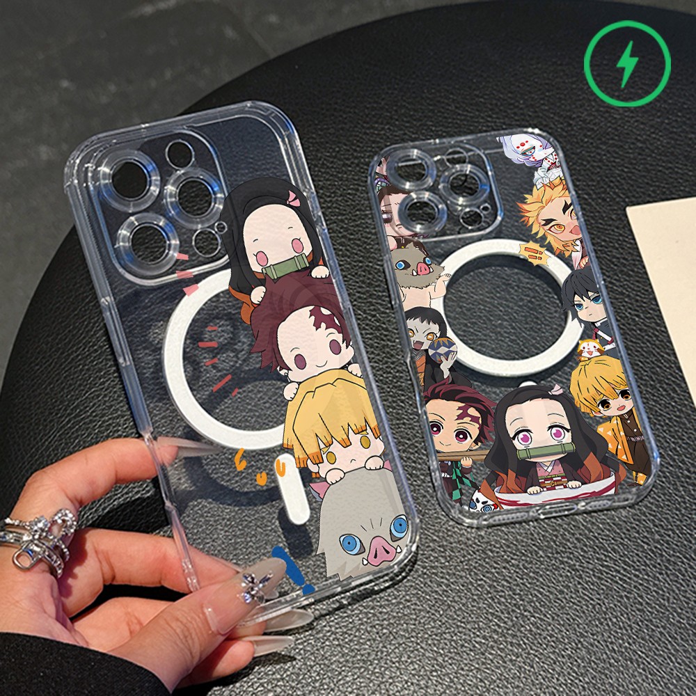 Phone Accessories Demon Slayer - Casing Ponsel Magnetik Cool Demons Slayers