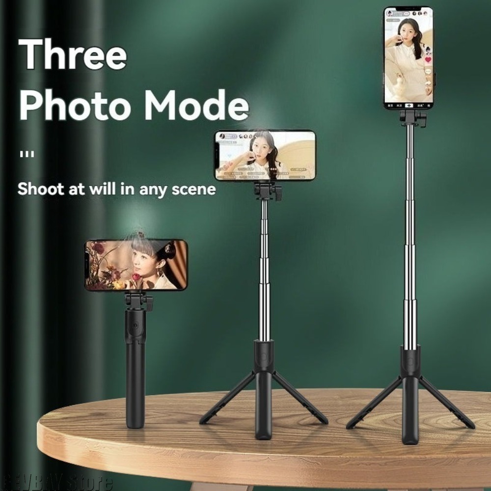 Phone Accessories Brands - 1 Buah Tripod Tongkat Selfie Bluetooth