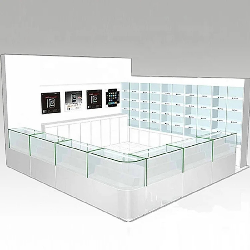 Phone Accessories Design Shop - Desain Etalase Kaca Ponsel Kustom, Aksesoris,