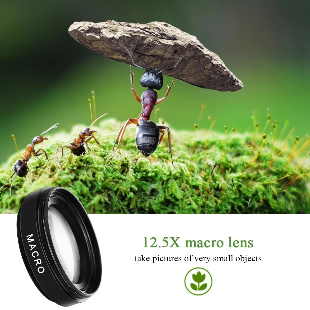 Lensa Ponsel Profesional 2 in  - Lens Camera Clip ulasan dan harga