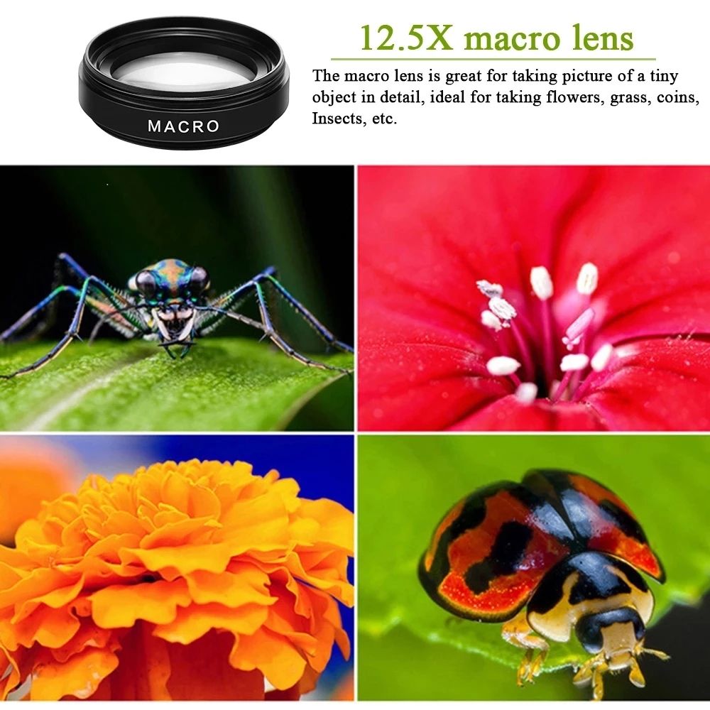 Lensa Ponsel Profesional 2 in  - Lens Camera Clip ulasan dan harga