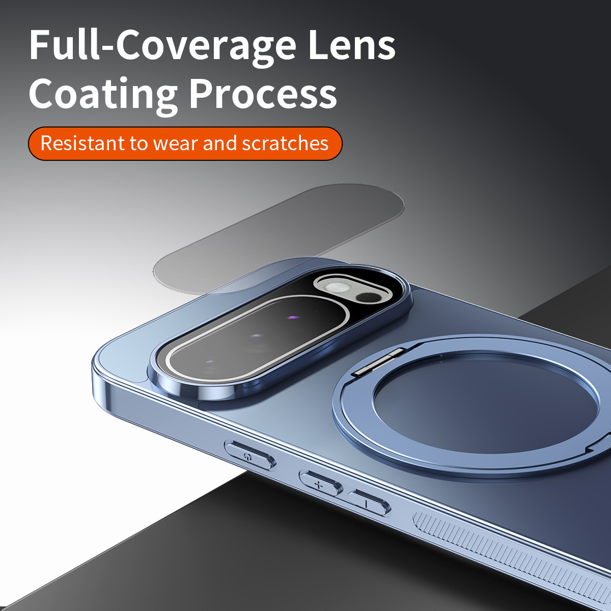 360 °   Casing Ponsel Magnetik - Phone Accessories Ring Holder ulasan dan harga
