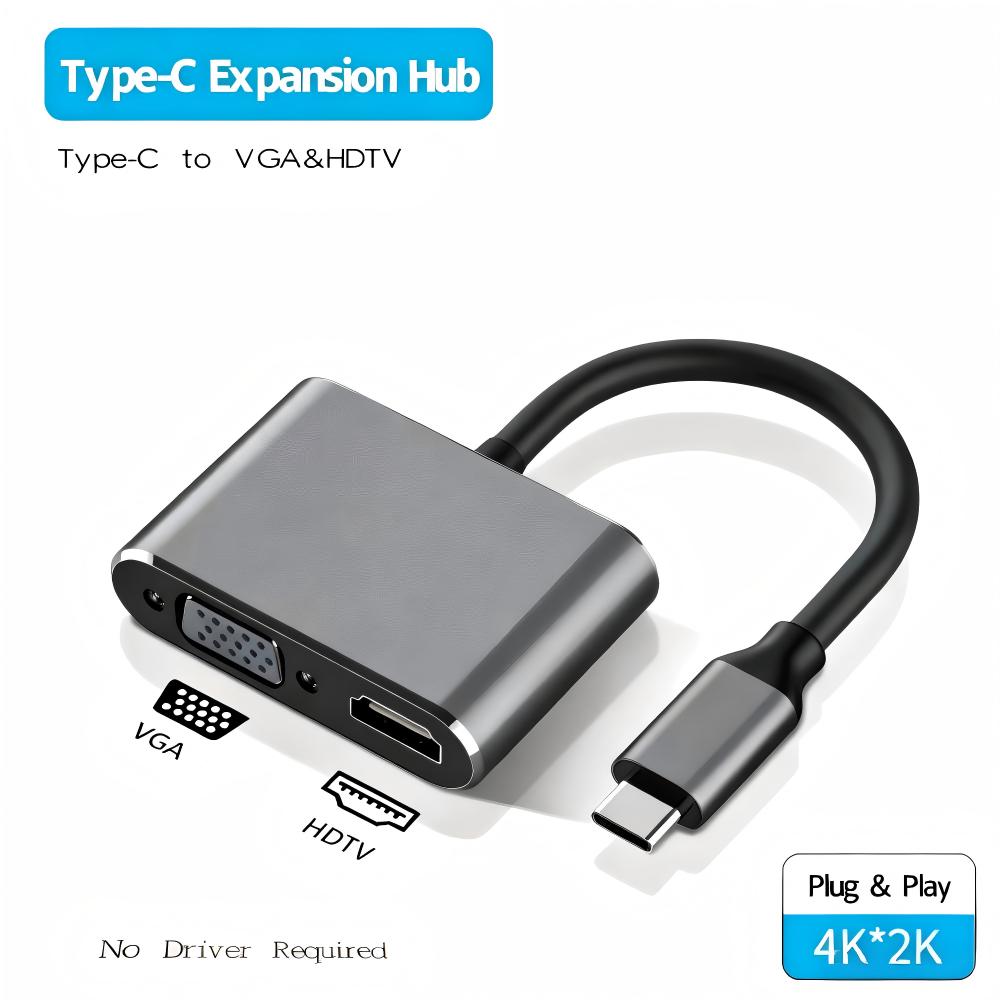 Adaptor USB 3.0/TYPE-C ke HDMI - Hdmi Phone Adapter ulasan dan harga