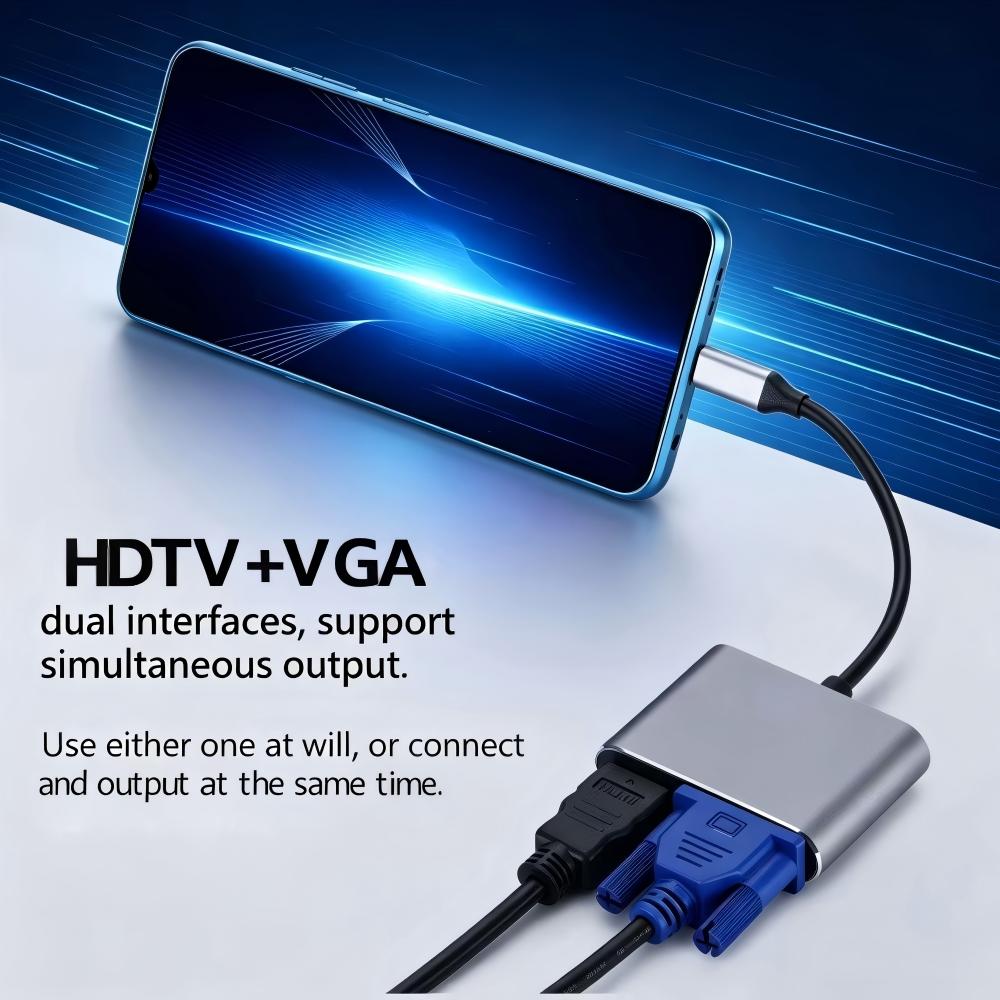 Adaptor USB 3.0/TYPE-C ke HDMI - Hdmi Phone Adapter ulasan dan harga