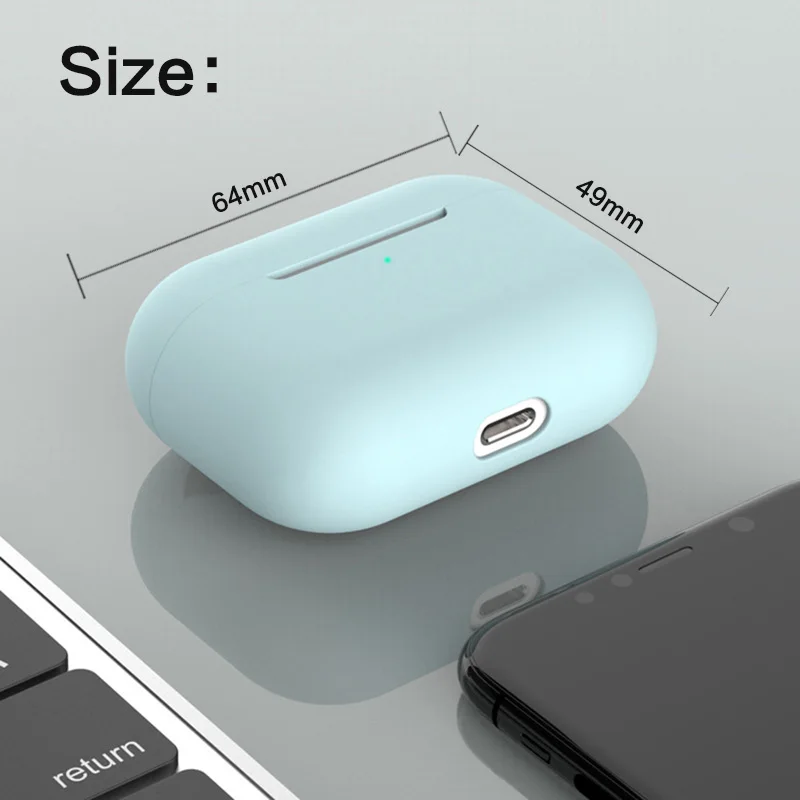 Casing silikon untuk Airpods P - Airpod Case Cover ulasan dan harga