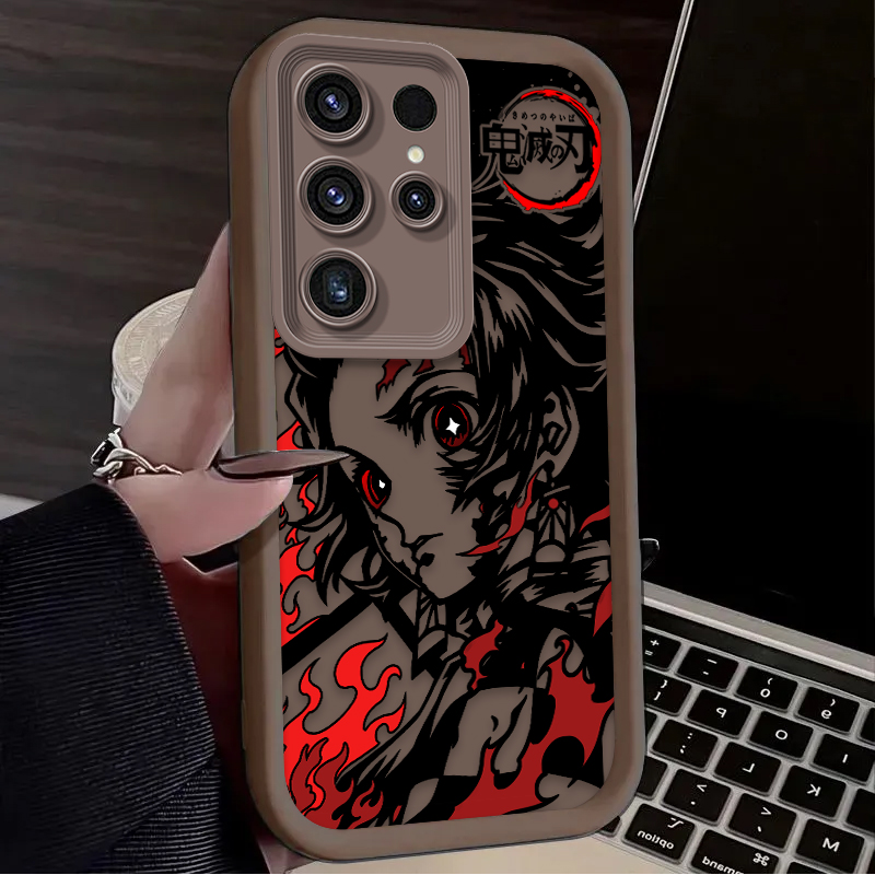 Casing Ponsel Demon Slayer Tan - Phone Accessories Demon Slayer ulasan dan harga