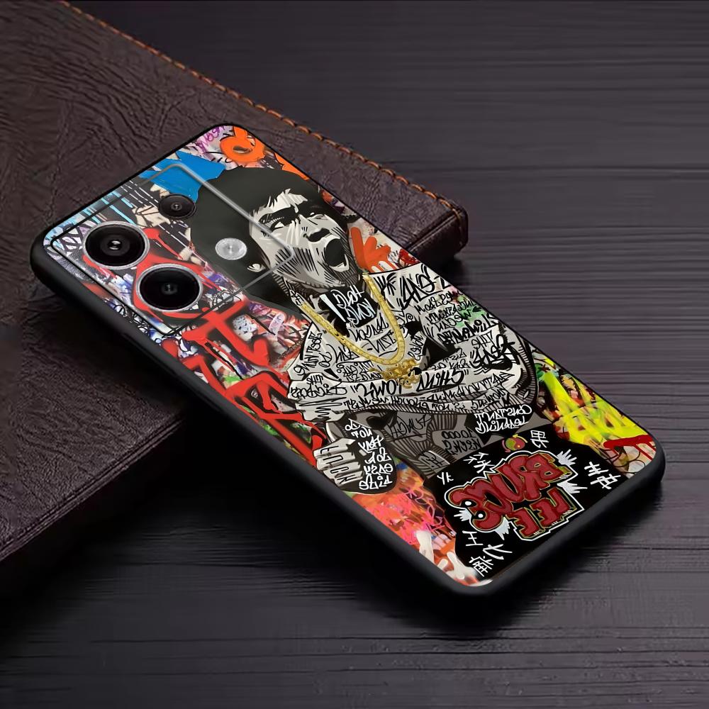 Casing Ponsel Seni Grafiti Ban - Xiaomi Phone Accessories ulasan dan harga
