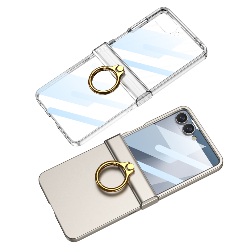 Untuk Samsung Z Flip 7 Casing  - Phone Accessories Ring Holder ulasan dan harga