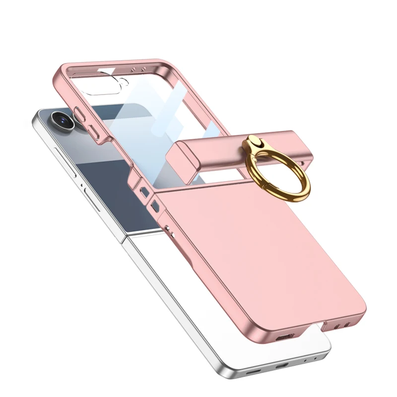 Untuk Samsung Z Flip 7 Casing  - Phone Accessories Ring Holder ulasan dan harga