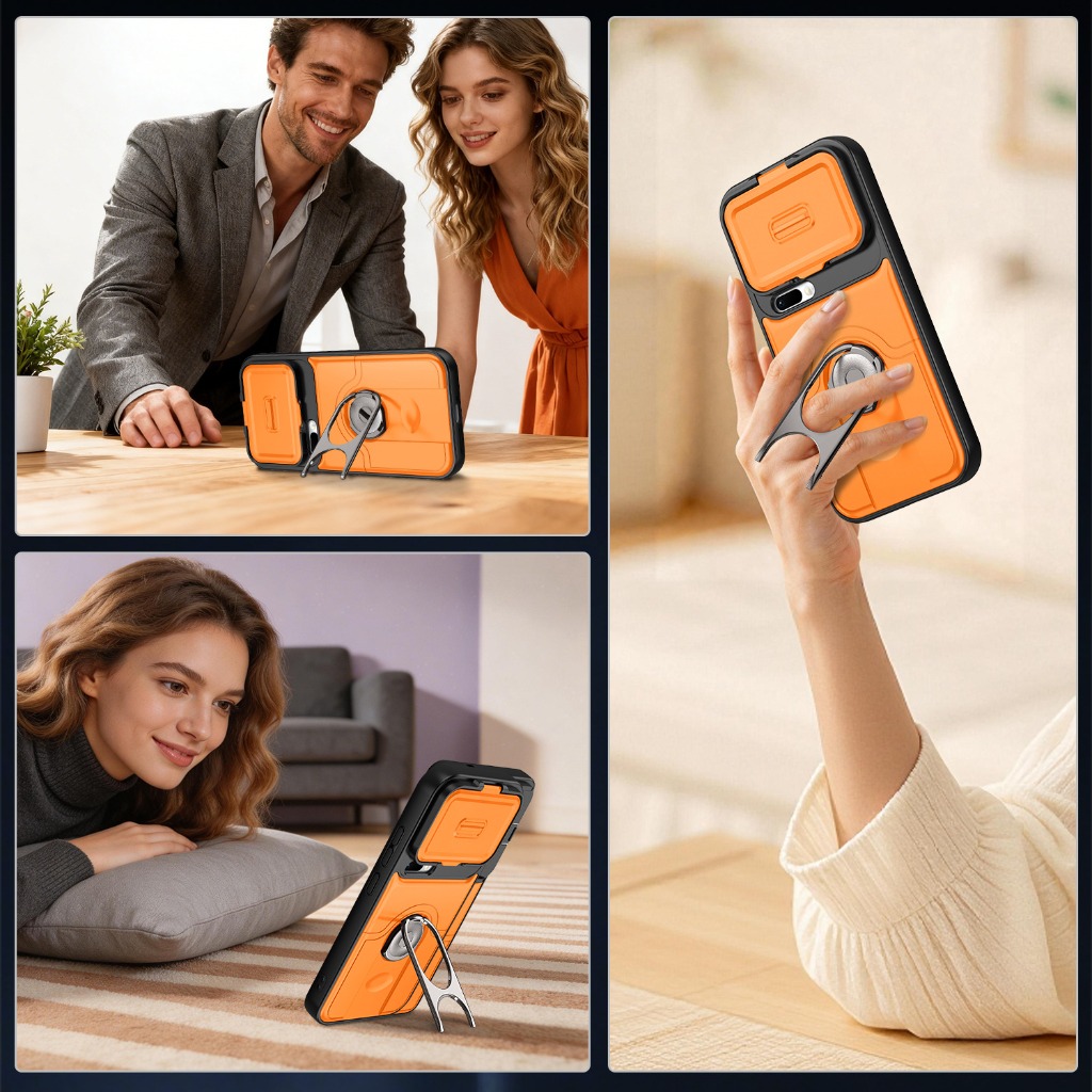 Pelindung Lensa Kamera Geser C - Phone Accessories Ring Holder ulasan dan harga