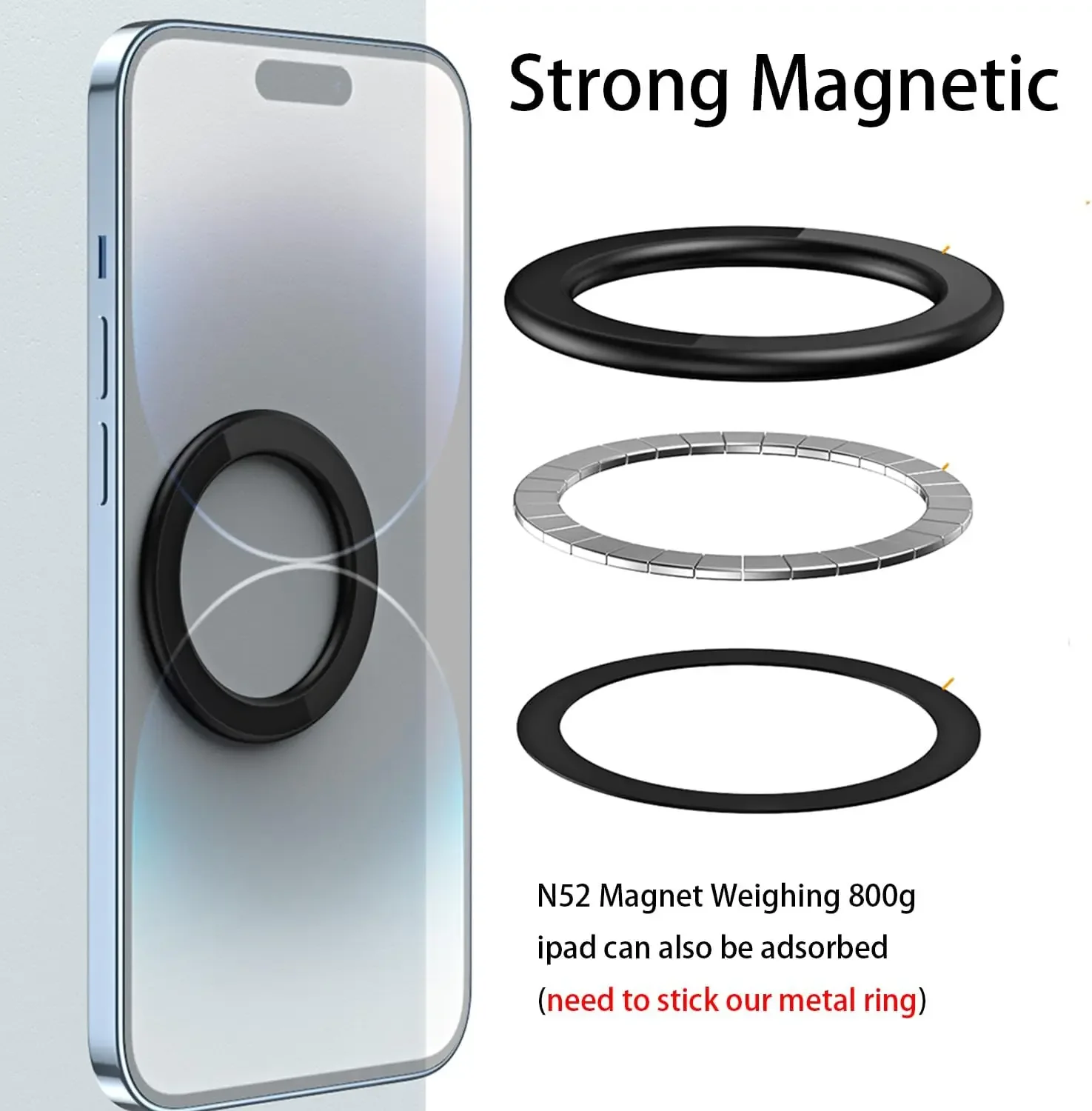 Penyangga Cincin Magnetik MagS - Phone Accessories Ring Holder ulasan dan harga