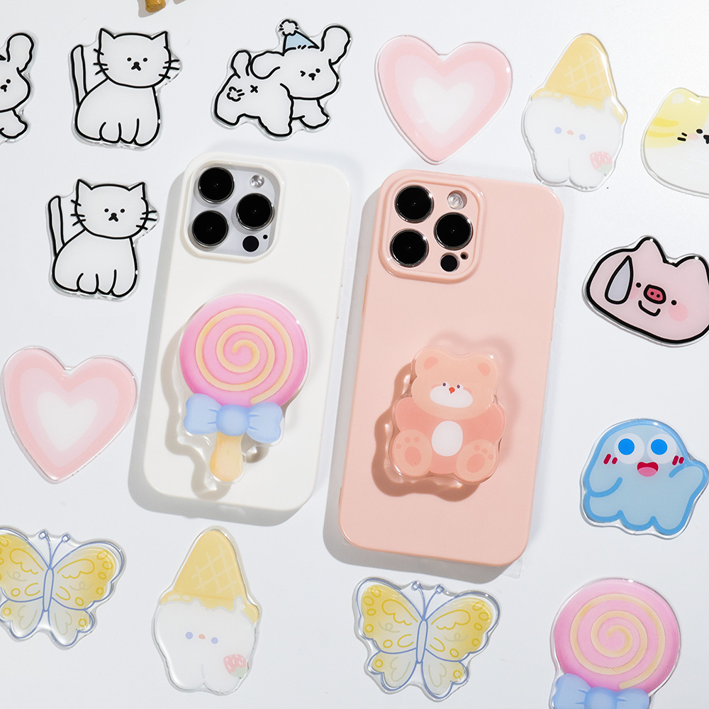 Penyangga Ponsel Lipat Akrilik - Phone Accessories Vendor ulasan dan harga