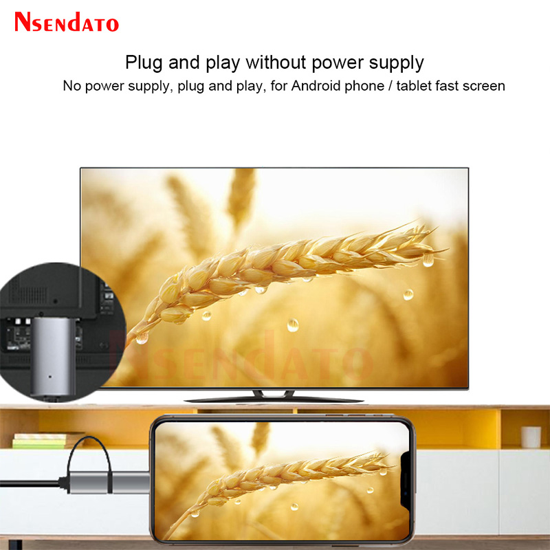 Mirascreen LD39 Adaptor TV Sti - Hdmi Phone Adapter ulasan dan harga