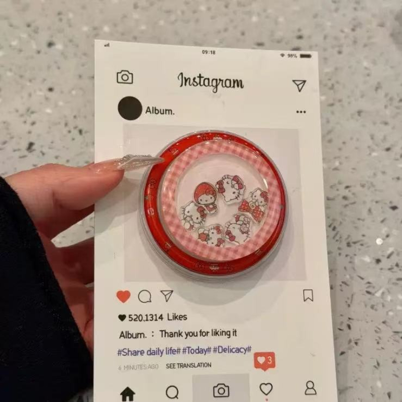 Fashion INS Kawaii Hello Kitty - Phone Accessories Ring Holder ulasan dan harga