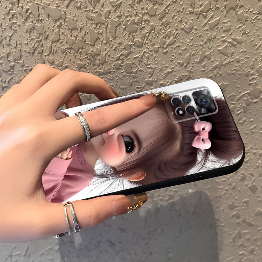 Casing Ponsel Funda Pola Gadis - Xiaomi Phone Accessories ulasan dan harga