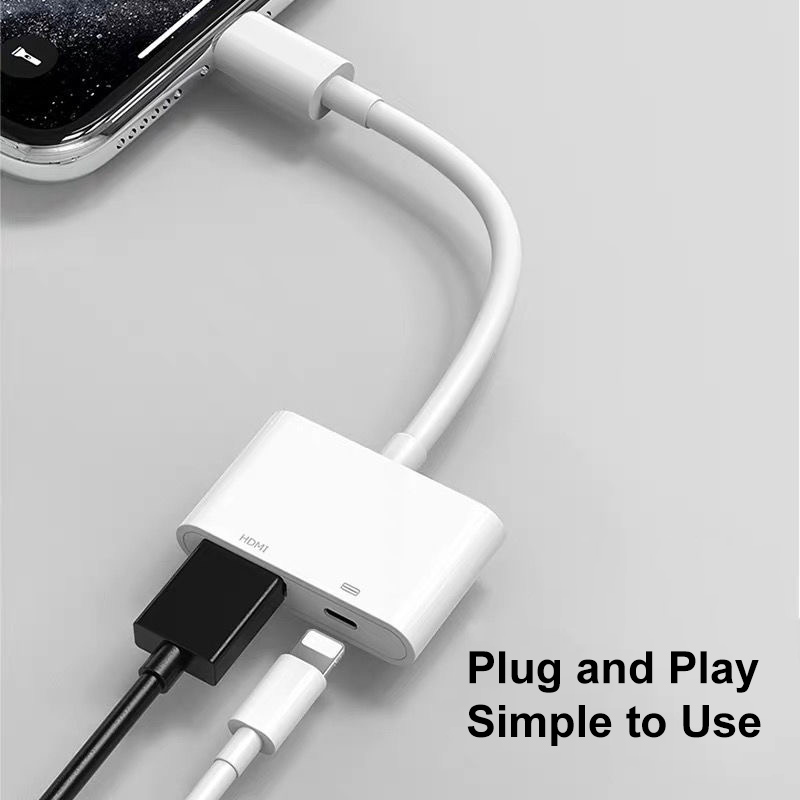 2020 Baru 4K 1080P 8Pin Adapto - Hdmi Phone Adapter ulasan dan harga