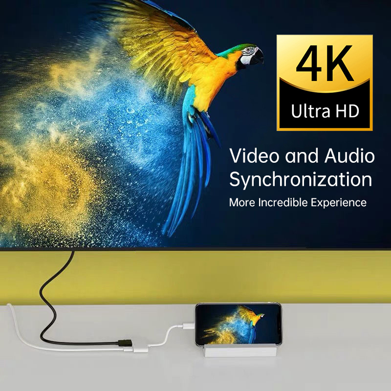2020 Baru 4K 1080P 8Pin Adapto - Hdmi Phone Adapter ulasan dan harga