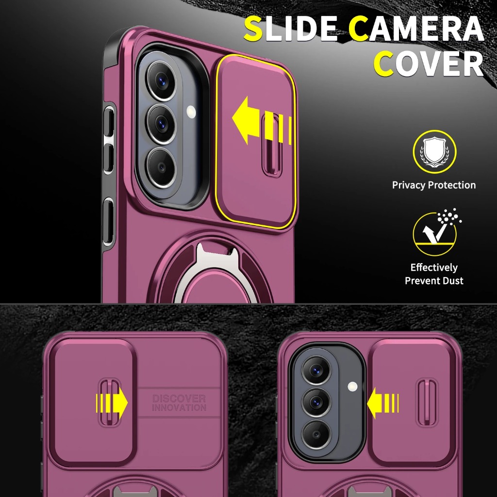 Casing Ponsel Armor dengan Pen - Phone Accessories Ring Holder ulasan dan harga