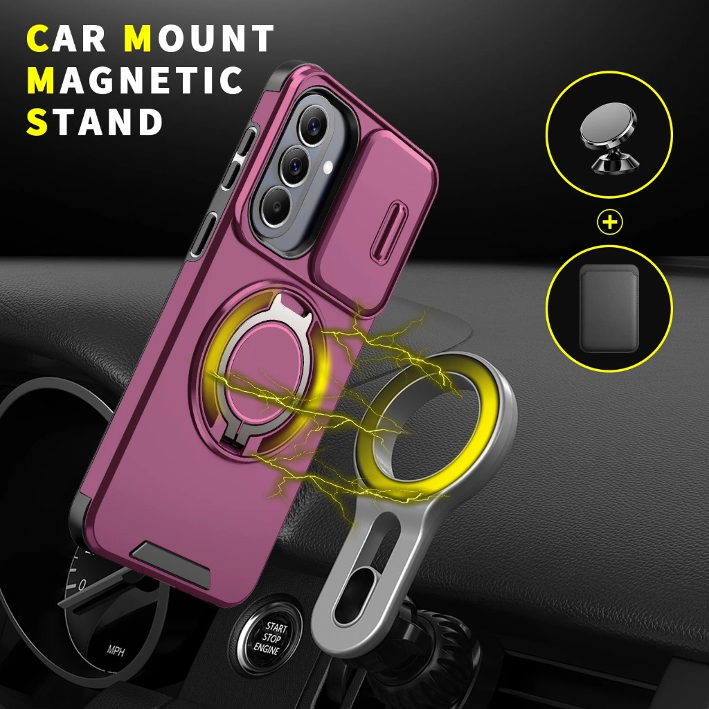 Casing Ponsel Armor dengan Pen - Phone Accessories Ring Holder ulasan dan harga