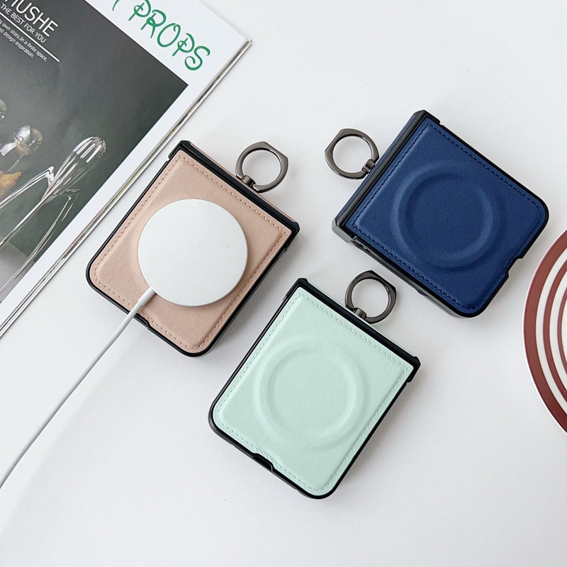 Casing Ponsel Kulit dengan Rin - Phone Accessories Ring Holder ulasan dan harga