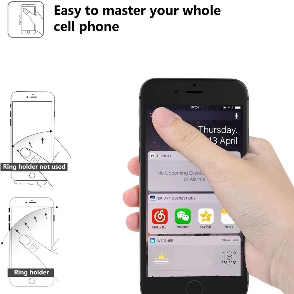 Penyangga Ponsel Cincin Jari u - Phone Accessories And Gadget ulasan dan harga