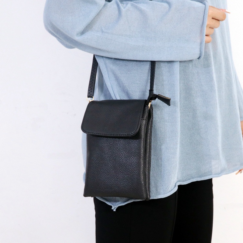 Tas Ponsel Selempang Kulit Wan - Phone Accessories Hippers ulasan dan harga
