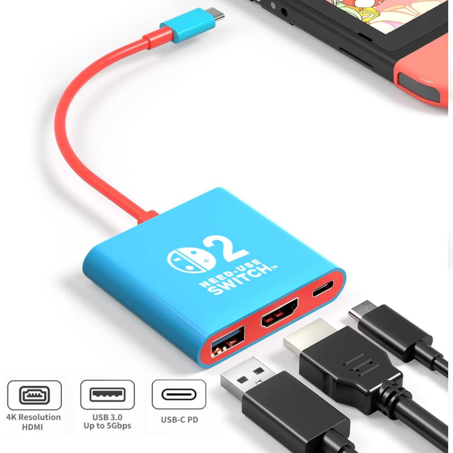 Kabel Adaptor Tipe-C ke HDMI 4 - Hdmi Phone Adapter ulasan dan harga