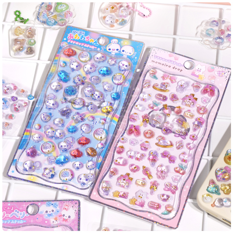 Stiker 3D Tetesan Air Kartun K - Phone Accessories From China ulasan dan harga