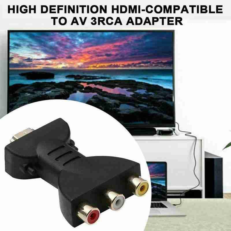 Untuk HD TV BOX HD 1080P RCA A - Hdmi Phone Adapter ulasan dan harga