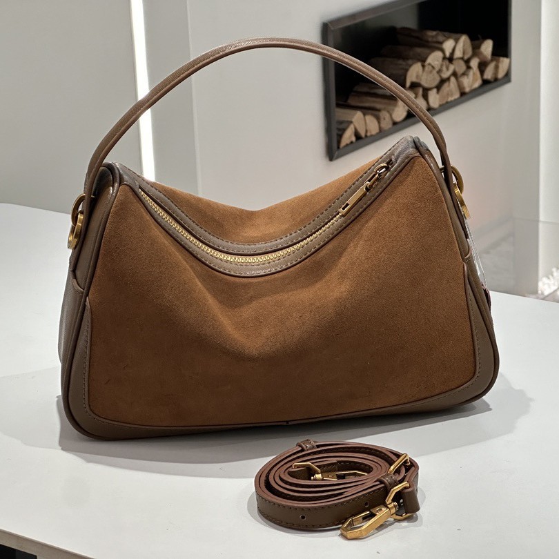 Tas Bahu Kulit Sapi Suede Asli - Phone Accessories Brands ulasan dan harga