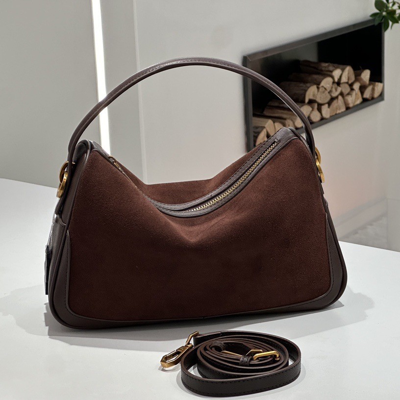 Tas Bahu Kulit Sapi Suede Asli - Phone Accessories Brands ulasan dan harga