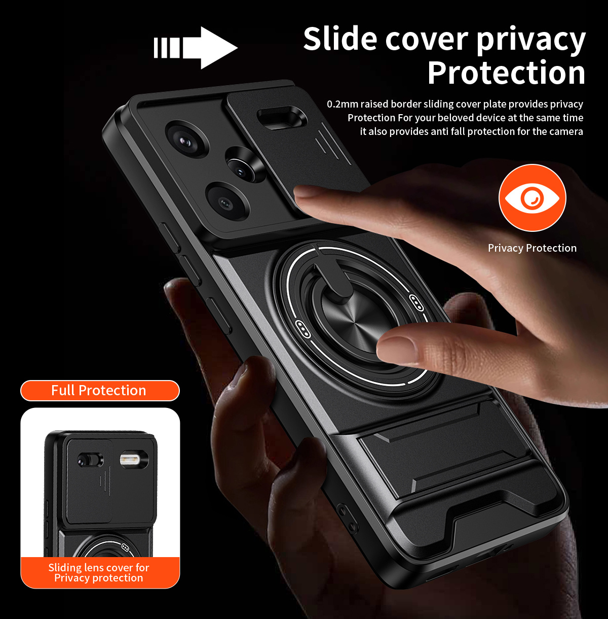 Casing Ponsel Lensa Geser untu - Phone Accessories Ring Holder ulasan dan harga