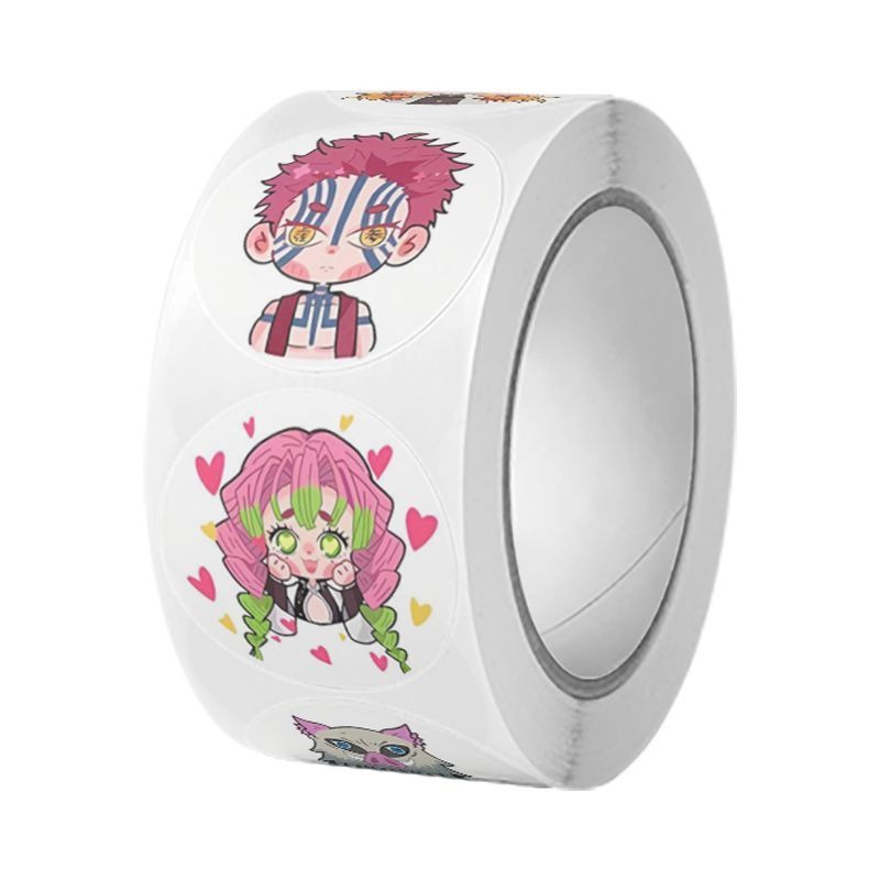 500pcs Stiker gulung dekoratif - Phone Accessories Demon Slayer ulasan dan harga