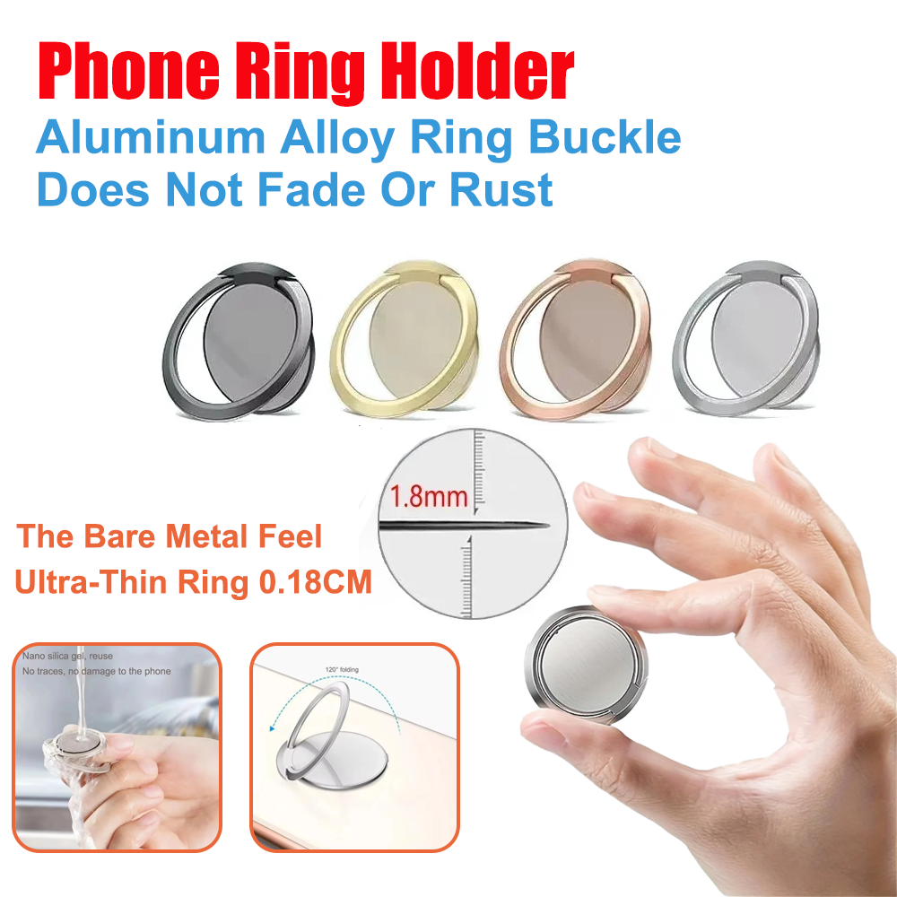 Penyangga Cincin Logam Ultra T - Phone Accessories Vendor ulasan dan harga