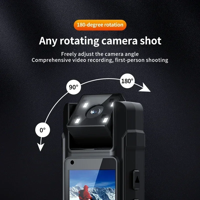 Kamera Perekam Portabel HD 108 - Lens Camera Clip ulasan dan harga