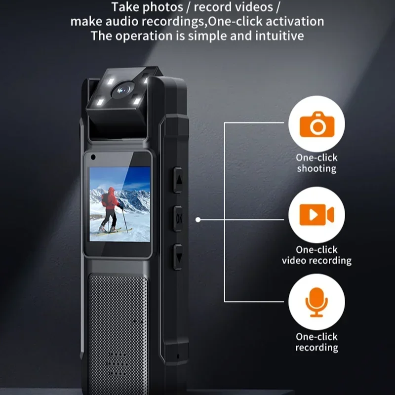 Kamera Perekam Portabel HD 108 - Lens Camera Clip ulasan dan harga